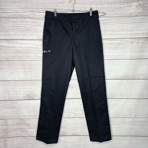 Tesla‎ embroidered logo black pants men’s size 40x32